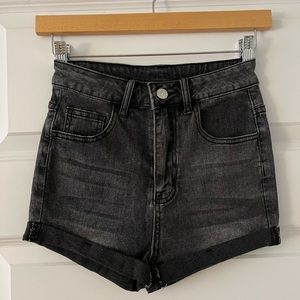 SHEIN Dark Grey Shorts